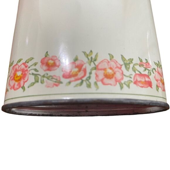 AVON - TO A WILD ROSE PERFUMED TALC - ALMOST FULL OF TALC !  VINTAGE FROM 1950’s - Picture 5 of 6